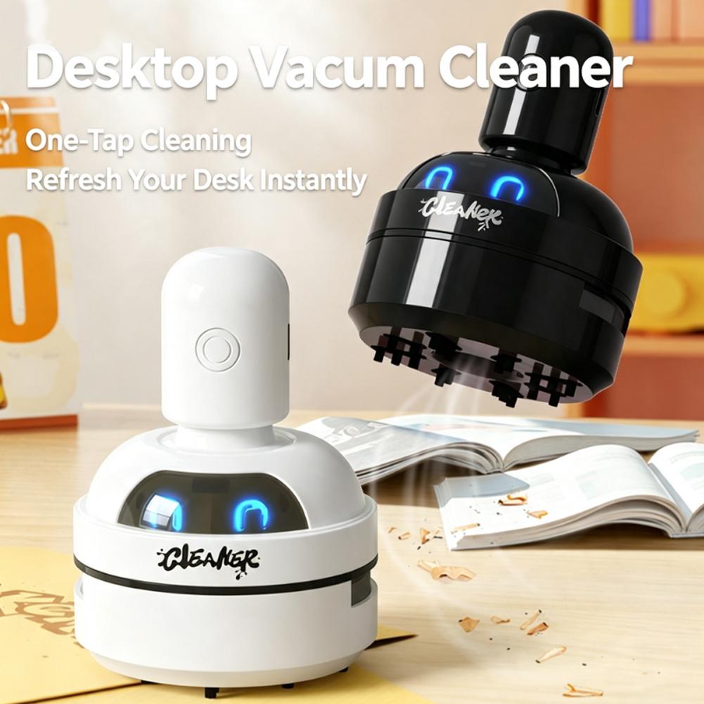 Mini Desktop Vacuum Cleaner For Eraser Dust - Portable Mini Desk Vacuum Cleaner Cordless