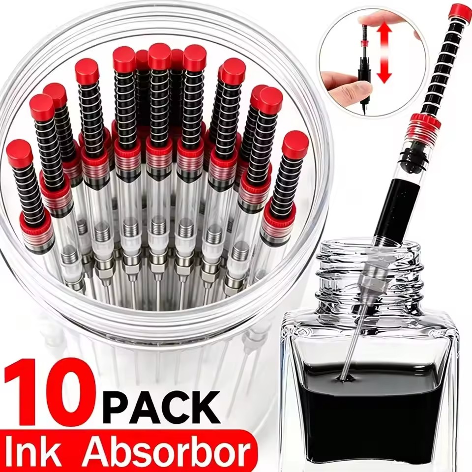 School Supplies - 1-10pcs Fountain Pen Filler Ink Pen