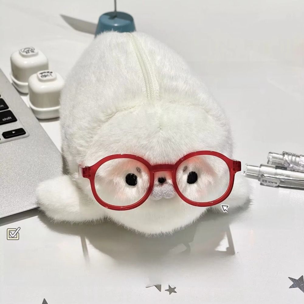 Funny Seal Doll Pencil Case Hi - Aesthetic Large Pencil Case Pouch recension och pris