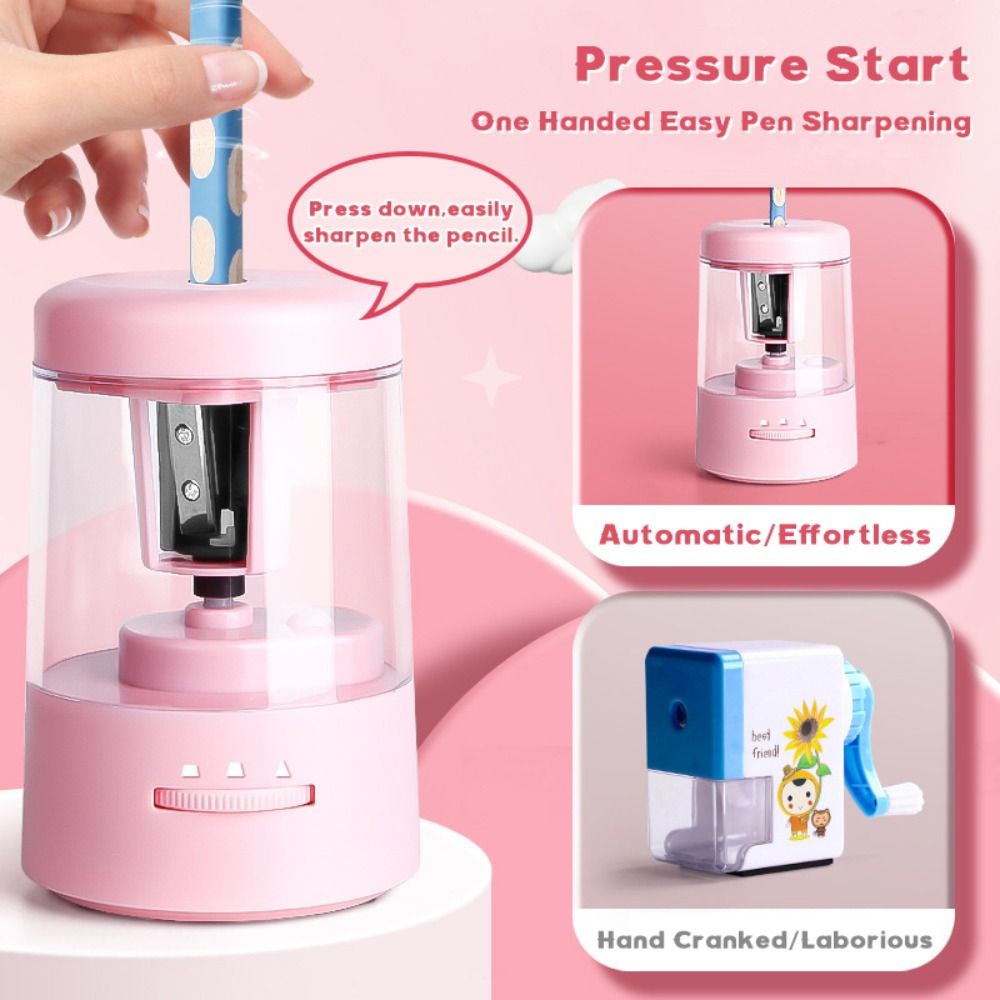 Three Gear Adjustable Electric - Electric Pencil Sharpener Usb recension och pris