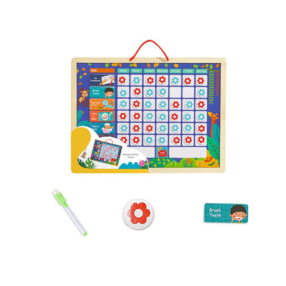 Magnetic Responsibility Chart  - Kids Magnetic Reward Chart Board recension och pris