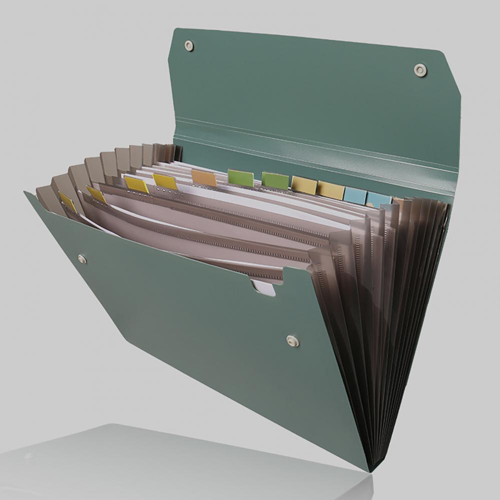 Expandable File Folder Expandi - Expandable Accordion File Folder 13 Pockets recension och pris