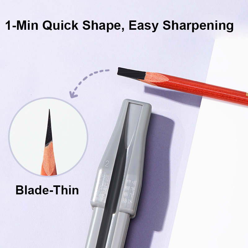 Wooden Eyebrow Pencil Sharpene - Stationery recension och pris