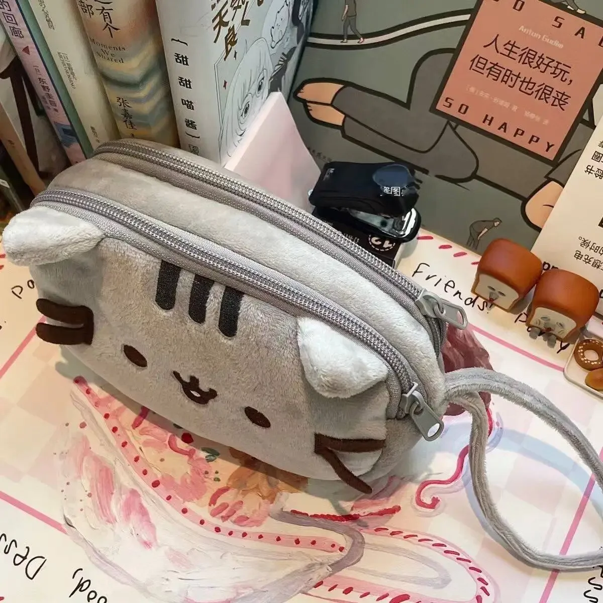 Kawaii Pusheen Fat Cat Cartoon - School Supplies recension och pris