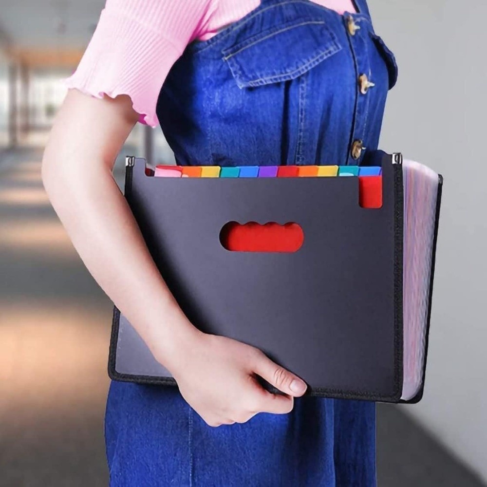 Versatile 13/25 Pockets Expand - Expandable Accordion File Folder 13 Pockets recension och pris
