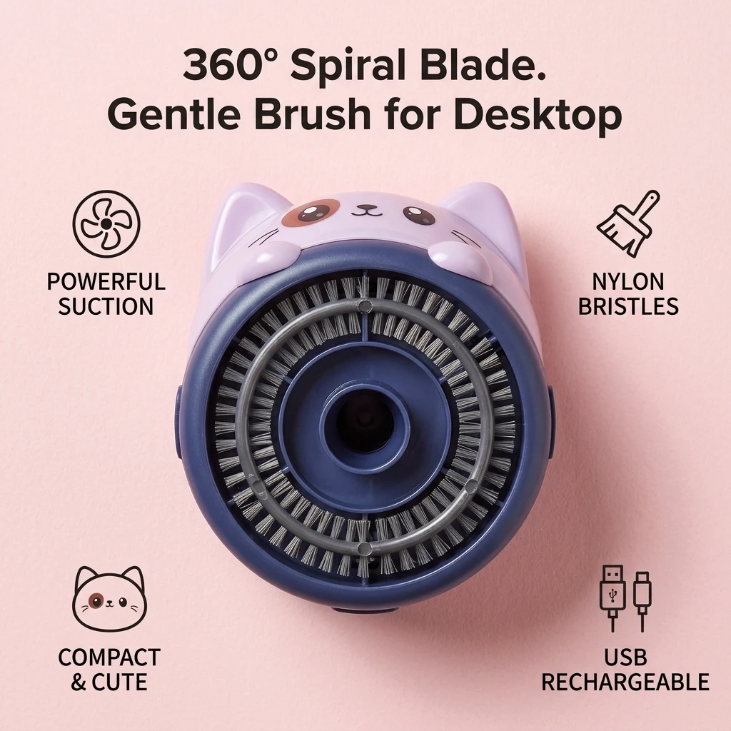 Desktop Vacuum Cleaner Mini Co - Mini Desktop Vacuum Cleaner For Eraser Dust recension och pris