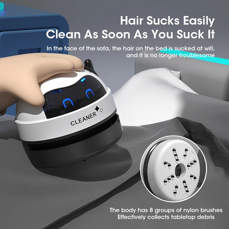 Mini USB Rechargeable Desktop  - Mini Desktop Vacuum Cleaner For Eraser Dust recension och pris