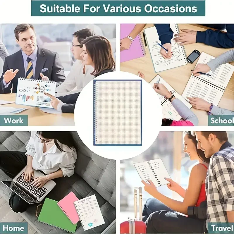 A5 Grid Notepad Spiral Bound S - Spiral Bound Grid Notebook A5 recension och pris