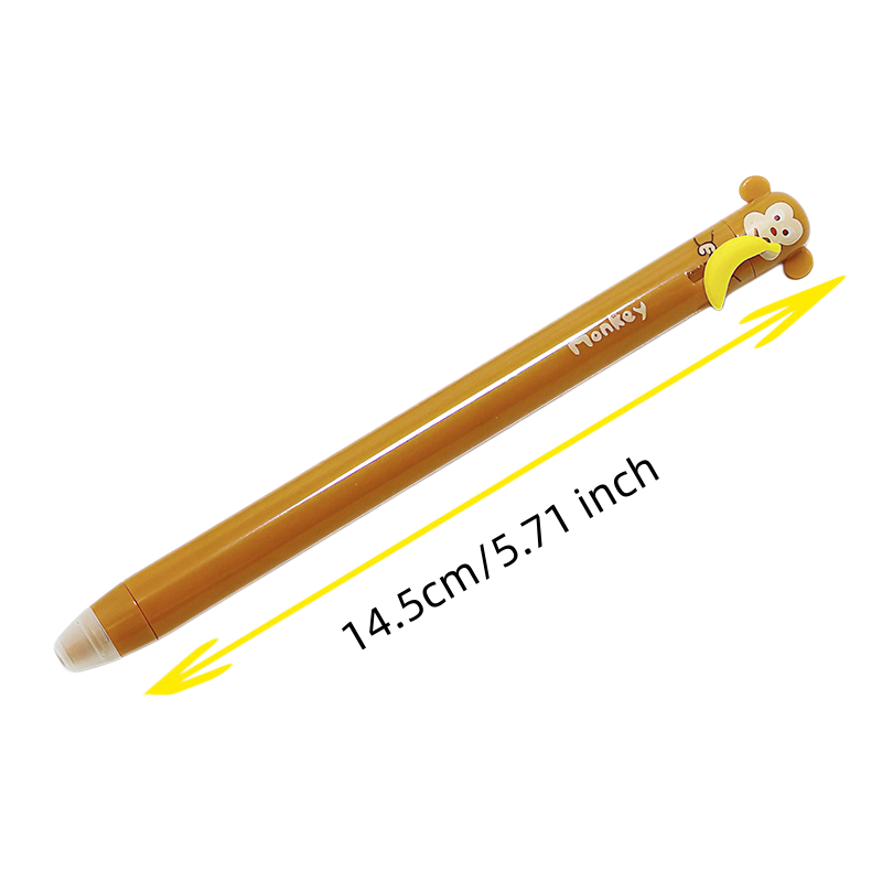 Novelty Animal Topper Erasable - Retractable Eraser Pen Click recension och pris