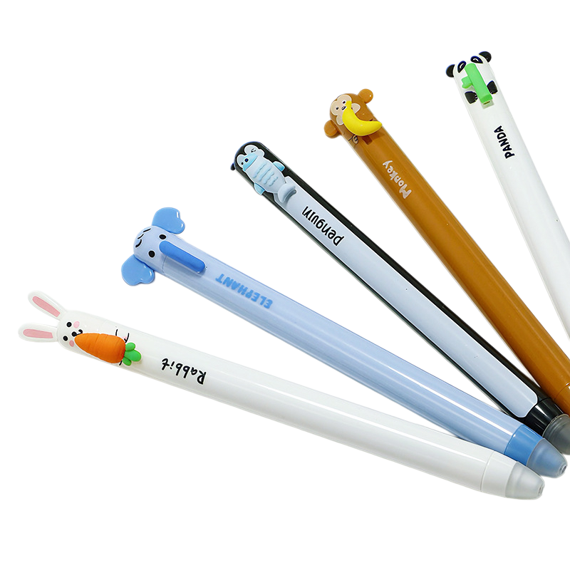 Novelty Animal Topper Erasable - Retractable Eraser Pen Click recension och pris