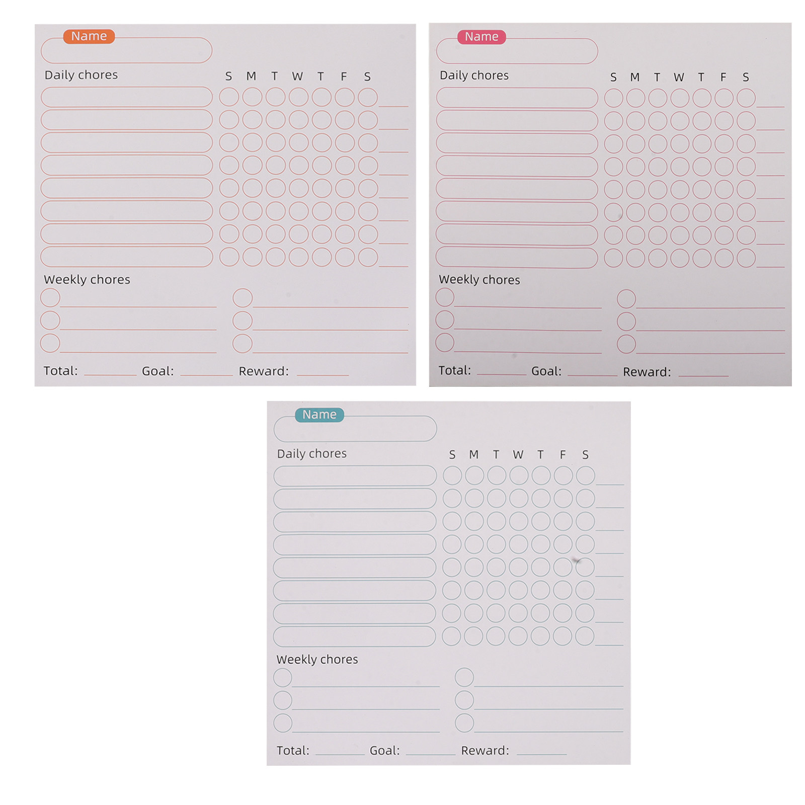 3Pcs Magnetic Whiteboard Weekl - Kids Magnetic Reward Chart Board recension och pris