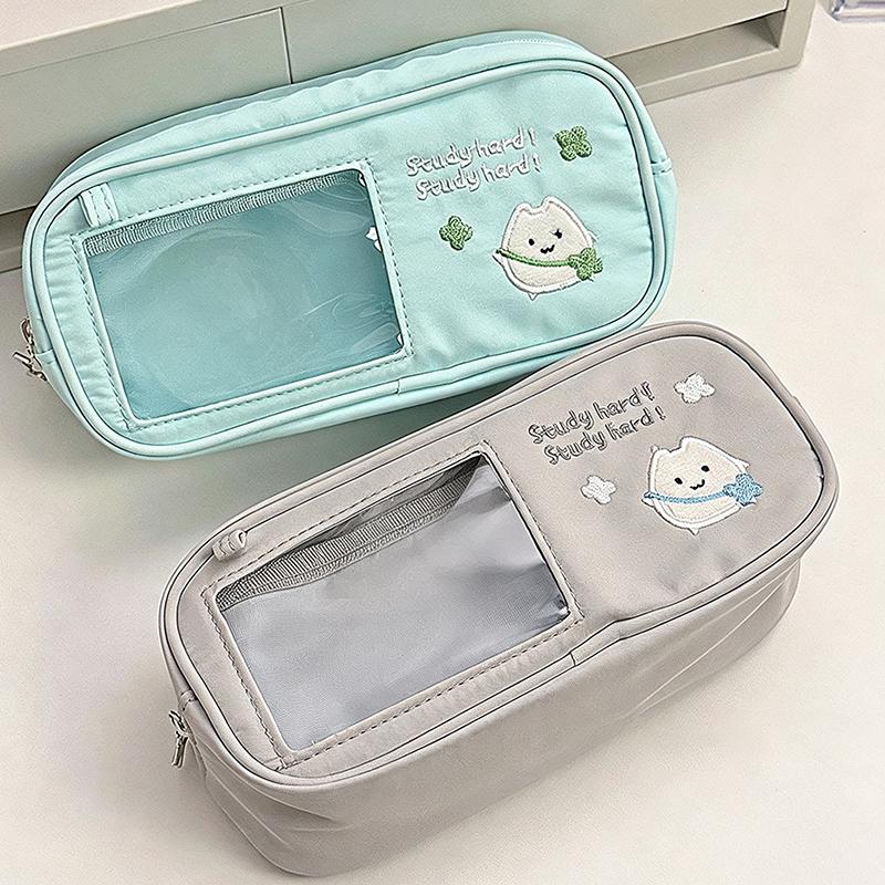 Cute Pencil Case Pens Pouch La - Aesthetic Large Pencil Case Pouch recension och pris