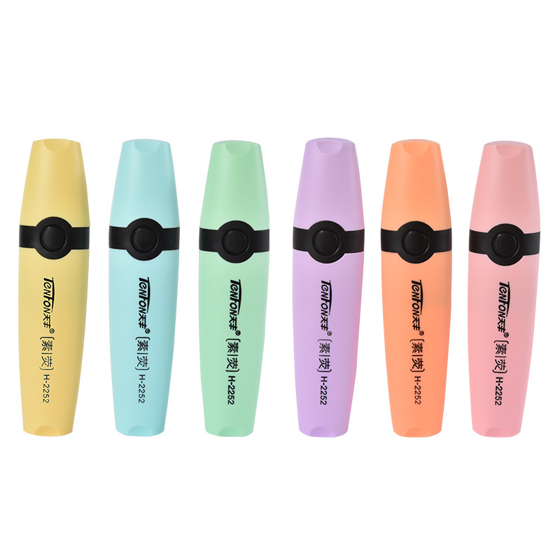 6 Pcs/set Highlighter Pastel C - Pastel Highlighter Set Double Ended recension och pris