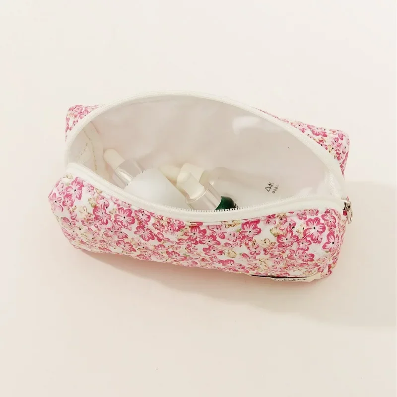 1 Piece Retro Floral Pencil Po - Aesthetic Large Pencil Case Pouch recension och pris
